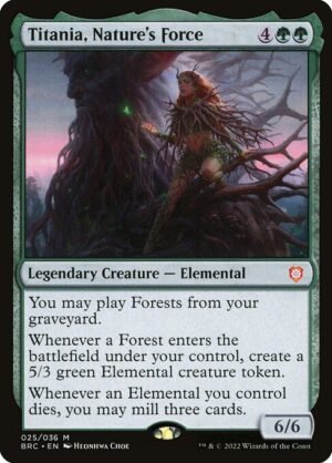 Titania, Nature's Force<br /><span class="collector-number">Collector No. 25</span>