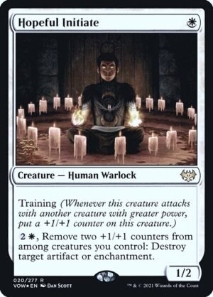 Hopeful Initiate - Foil<br /><span class="collector-number">Collector No. 20s</span>