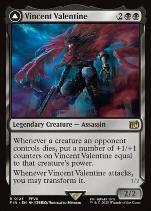 Vincent Valentine // Galian Beast - Foil<br /><span class="collector-number">Collector No. 125</span>