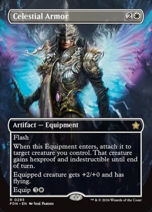 Celestial Armor - Foil<br /><span class="collector-number">Collector No. 295</span>