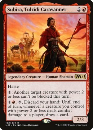 Subira, Tulzidi Caravanner<br /><span class="collector-number">Collector No. 162</span>