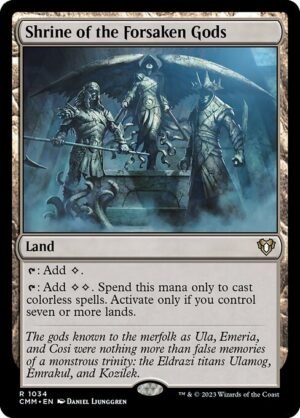 Shrine of the Forsaken Gods<br /><span class="collector-number">Collector No. 1034</span>