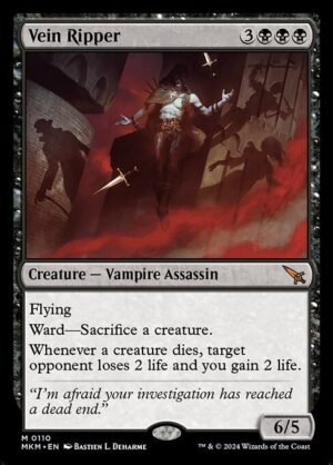 Vein Ripper<br /><span class="collector-number">Collector No. 110</span>