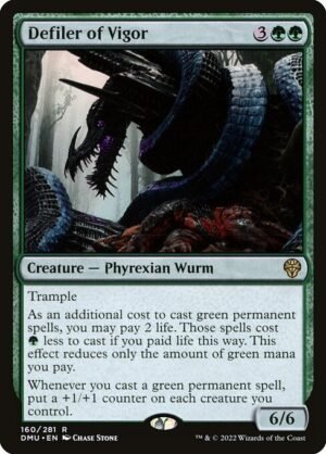 Defiler of Vigor<br /><span class="collector-number">Collector No. 160</span>