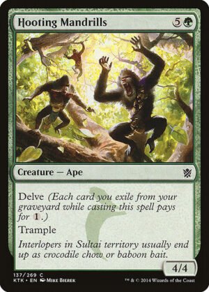 Hooting Mandrills<br /><span class="collector-number">Collector No. 137</span>