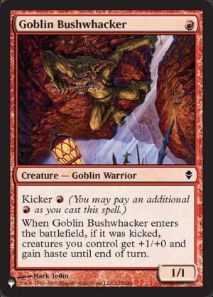 Goblin Bushwhacker - Foil<br /><span class="collector-number">Collector No. ZEN-125</span>