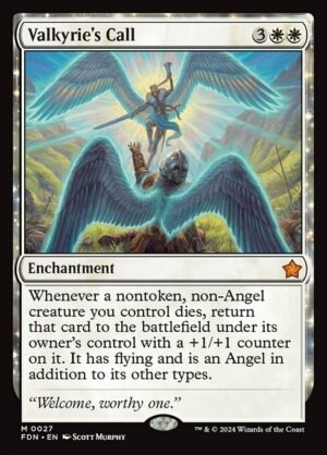 Valkyrie's Call - Foil<br /><span class="collector-number">Collector No. 27</span>