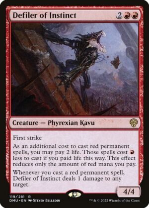 Defiler of Instinct<br /><span class="collector-number">Collector No. 119</span>