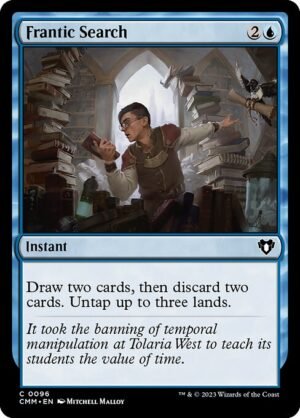 Frantic Search<br /><span class="collector-number">Collector No. 96</span>