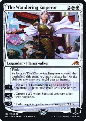 The Wandering Emperor - Foil<br /><span class="collector-number">Collector No. 42s</span>