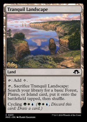Tranquil Landscape<br /><span class="collector-number">Collector No. 231</span>