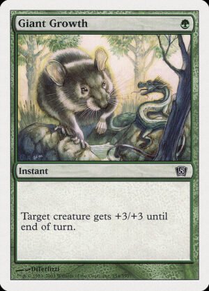 Giant Growth<br /><span class="collector-number">Collector No. 254</span>