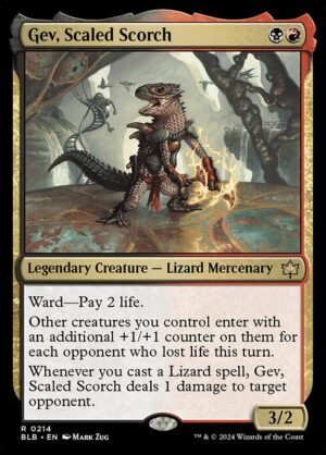 Gev, Scaled Scorch<br /><span class="collector-number">Collector No. 214</span>