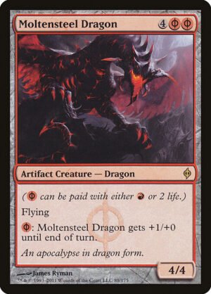 Moltensteel Dragon<br /><span class="collector-number">Collector No. 88</span>