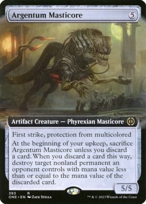 Argentum Masticore - Foil<br /><span class="collector-number">Collector No. 393</span>