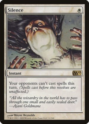 Silence - Foil<br /><span class="collector-number">Collector No. 31</span>
