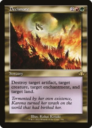 Decimate<br /><span class="collector-number">Collector No. 356</span>