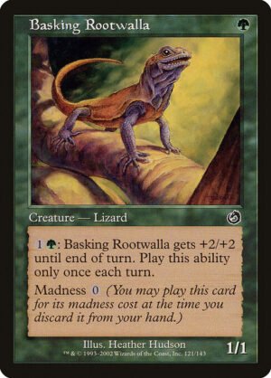 Basking Rootwalla<br /><span class="collector-number">Collector No. 121</span>
