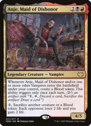 Anje, Maid of Dishonor<br /><span class="collector-number">Collector No. 231</span>