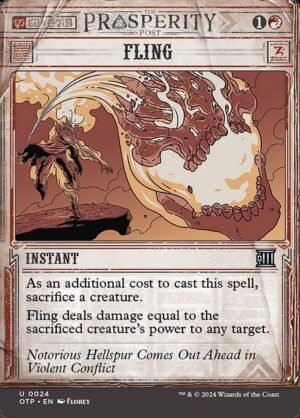Fling<br /><span class="collector-number">Collector No. 24</span>