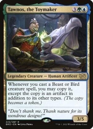 Tawnos, the Toymaker<br /><span class="collector-number">Collector No. 222</span>
