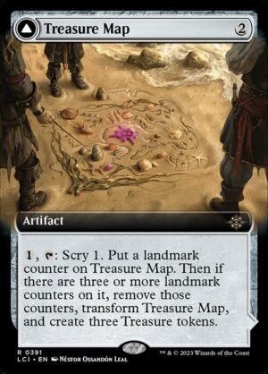 Treasure Map // Treasure Cove - Foil<br /><span class="collector-number">Collector No. 391</span>