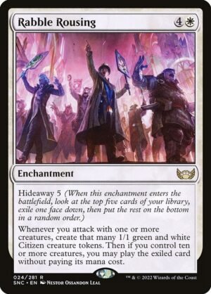 Rabble Rousing - Foil<br /><span class="collector-number">Collector No. 24</span>