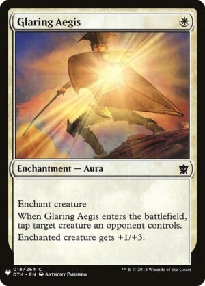 Glaring Aegis<br /><span class="collector-number">Collector No. DTK-18</span>