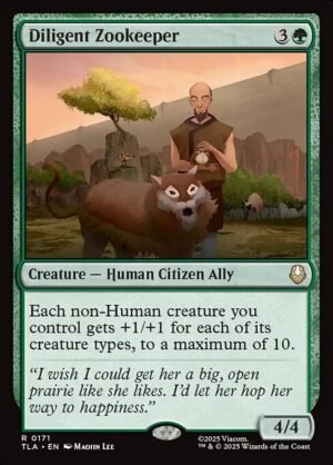 Diligent Zookeeper - Foil<br /><span class="collector-number">Collector No. 171</span>