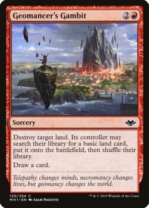 Geomancer's Gambit<br /><span class="collector-number">Collector No. 125</span>