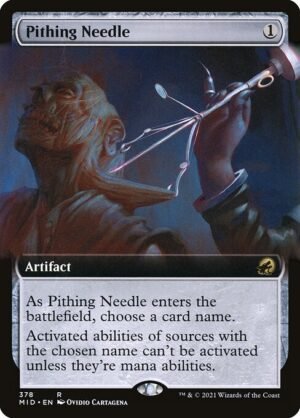 Pithing Needle - Foil<br /><span class="collector-number">Collector No. 378</span>