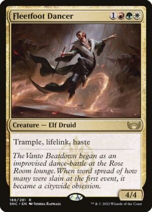 Fleetfoot Dancer - Foil<br /><span class="collector-number">Collector No. 188</span>