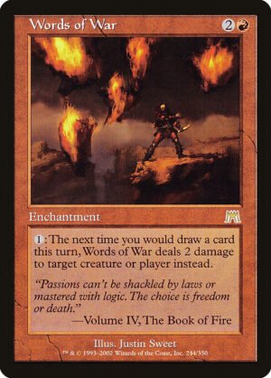Words of War<br /><span class="collector-number">Collector No. 244</span>