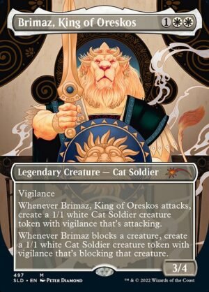 Brimaz, King of Oreskos - Foil<br /><span class="collector-number">Collector No. 497</span>