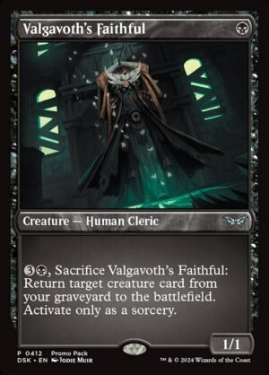 Valgavoth's Faithful<br /><span class="collector-number">Collector No. 412</span>