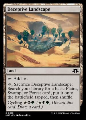 Deceptive Landscape<br /><span class="collector-number">Collector No. 219</span>
