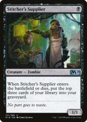 Stitcher's Supplier<br /><span class="collector-number">Collector No. 121</span>