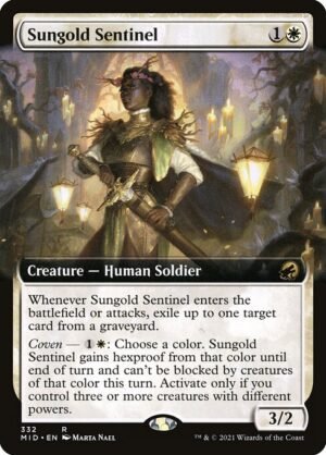 Sungold Sentinel - Foil<br /><span class="collector-number">Collector No. 332</span>