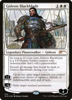 Gideon Blackblade - Foil<br /><span class="collector-number">Collector No. 503</span>