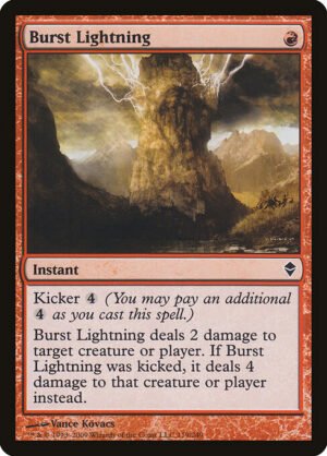 Burst Lightning<br /><span class="collector-number">Collector No. 119</span>