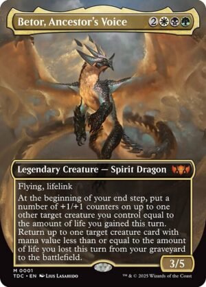 Betor, Ancestor's Voice<br /><span class="collector-number">Collector No. 1</span>