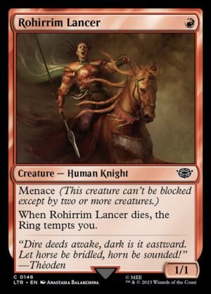 Rohirrim Lancer<br /><span class="collector-number">Collector No. 146</span>