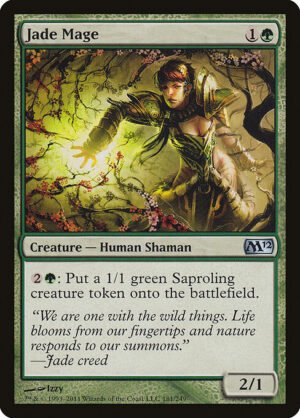 Jade Mage<br /><span class="collector-number">Collector No. 181</span>