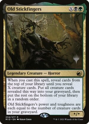 Old Stickfingers - Foil<br /><span class="collector-number">Collector No. 234p</span>