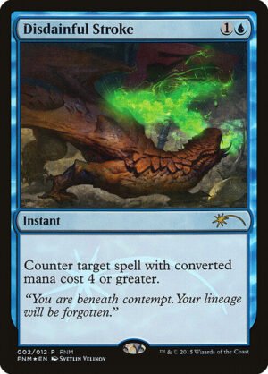 Disdainful Stroke - Foil<br /><span class="collector-number">Collector No. 2</span>