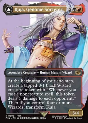 Kuja, Genome Sorcerer // Trance Kuja, Fate Defied<br /><span class="collector-number">Collector No. 399</span>