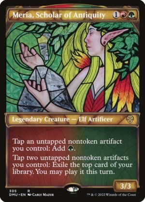 Meria, Scholar of Antiquity<br /><span class="collector-number">Collector No. 305</span>