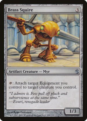 Brass Squire<br /><span class="collector-number">Collector No. 101</span>