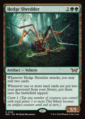 Hedge Shredder - Foil<br /><span class="collector-number">Collector No. 183</span>