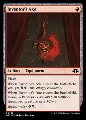 Inventor's Axe<br /><span class="collector-number">Collector No. 126</span>